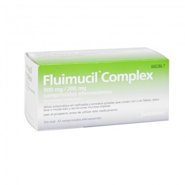 FLUIMUCIL COMPLEX 500/200...