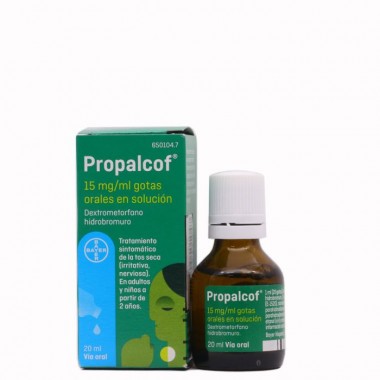 PROPALCOF 15 mg/ml GOTAS...