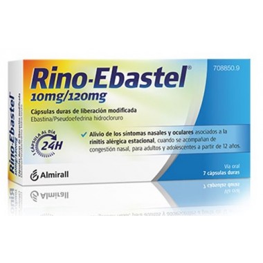 RINO EBASTEL 10/120 MG 7...