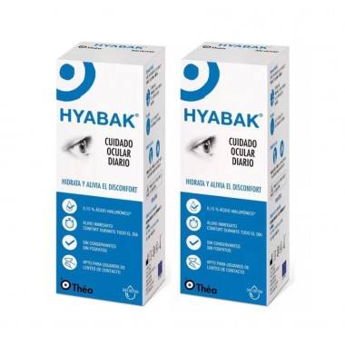 PACK DOS COLIRIOS HYABAK PROMO