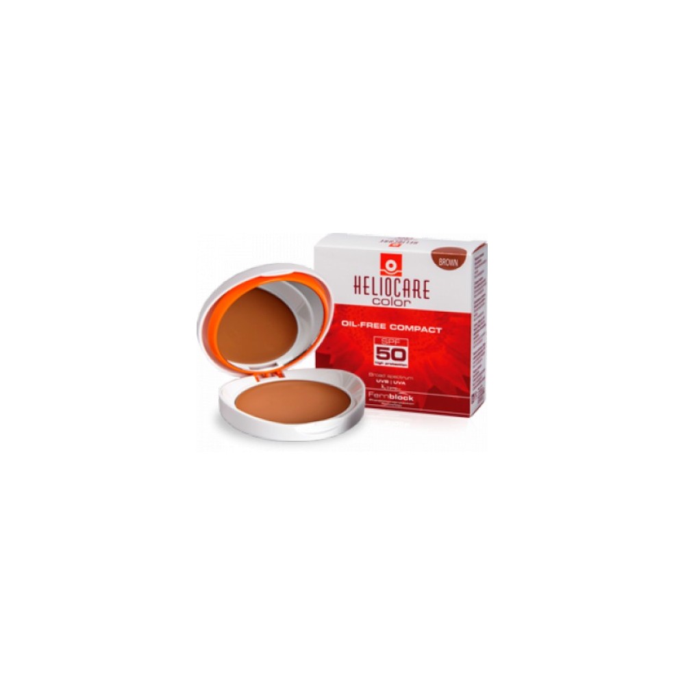 Heliocare compacto oil-free color brown spf50